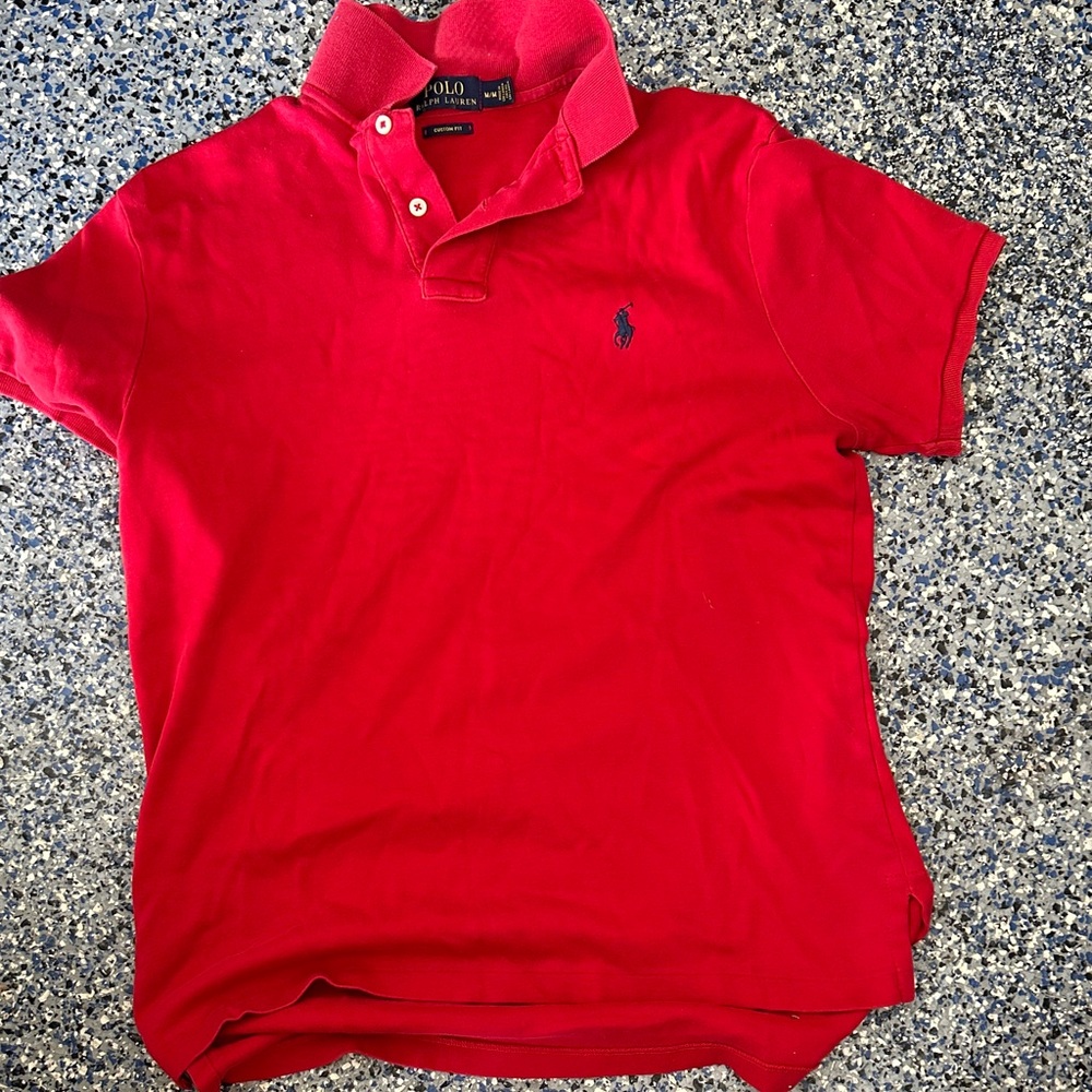 Polo by Ralph Lauren Men's Vibrant Red Polo Shirt